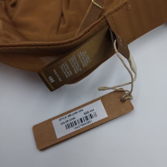 SKIMS Glissenette Underwired Bra in Chai Size 40B - Picture 8 of 8